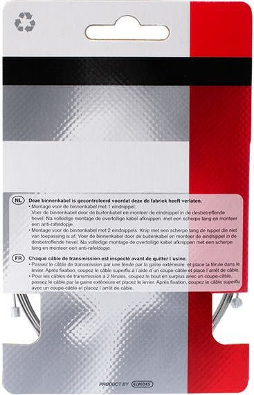 Load image into Gallery viewer, binnenkabel versnelling 2250 mm zilver