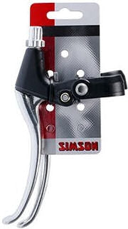 Load image into Gallery viewer, remgrepenset v-brake cantilever 4-vinger zwart 2-delig