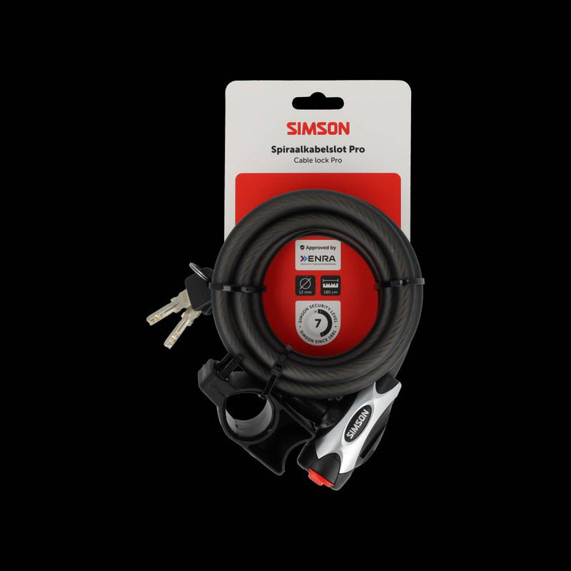 Load image into Gallery viewer, Simson spiraalkabelslot pro size xxl 12mm x 180cm