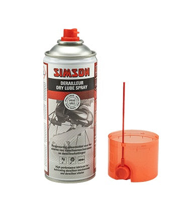Load image into Gallery viewer, Simson dry lube spray voor derailleur spuitbus 400ml