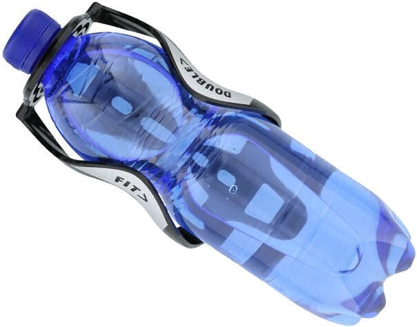 Load image into Gallery viewer, Simson Bidonhouder Double Fit bidon-fles mat zwart kaart