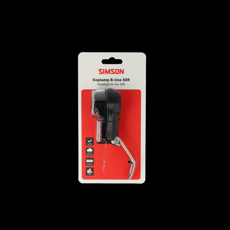 Load image into Gallery viewer, Simson koplamp aurora b-line 30r batterij