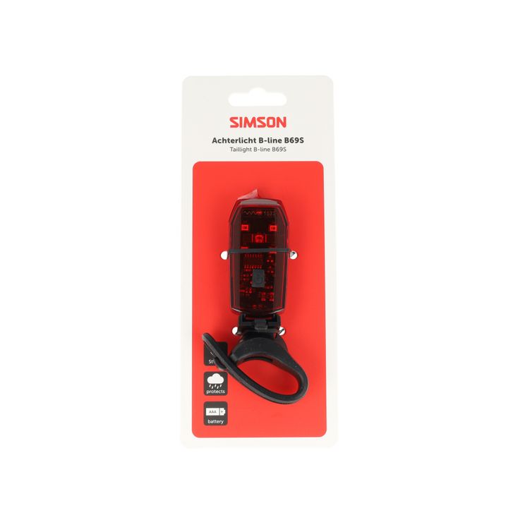 Load image into Gallery viewer, Simson aurora achterlicht b-line b69s