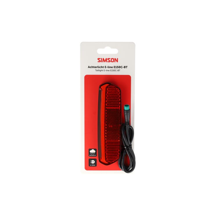 Load image into Gallery viewer, Simson aurora achterlicht e-line e150c-bt