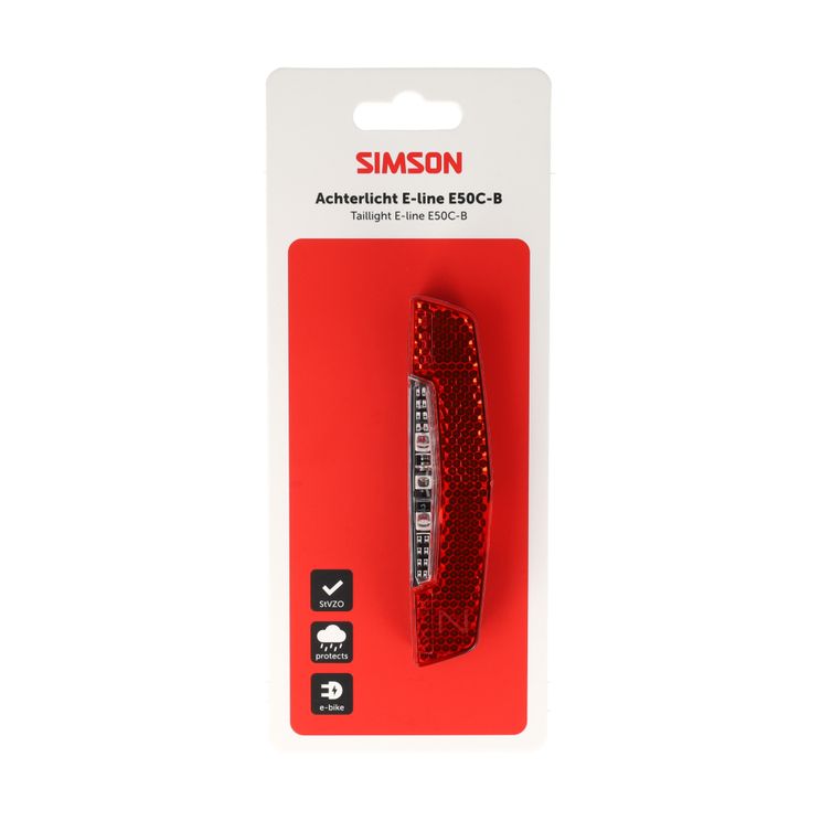 Load image into Gallery viewer, Simson aurora achterlicht e-line e50c-b