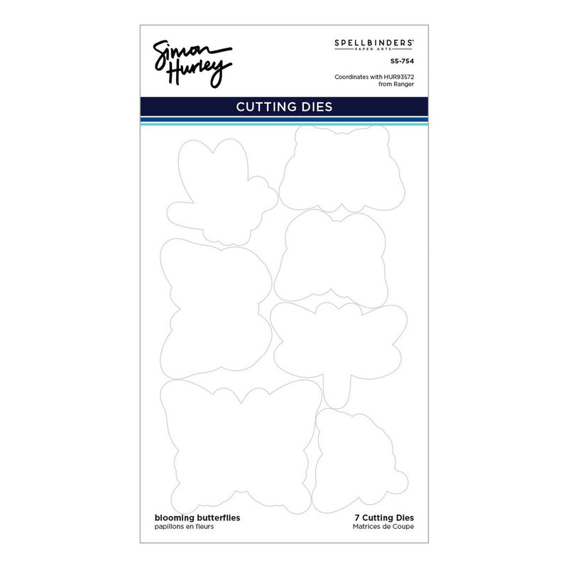 Load image into Gallery viewer, Spellbinders • simon hurley create. etched dies blooming butterflies