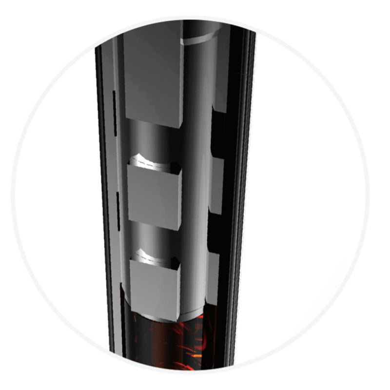 Load image into Gallery viewer, Satori zadelpen xopic 2 verend, ø31.6 350mm, mat-zwart