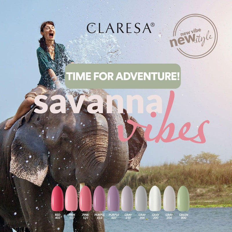 Load image into Gallery viewer, Claresa uv led gellak 5ml gray 206 savanna vibes