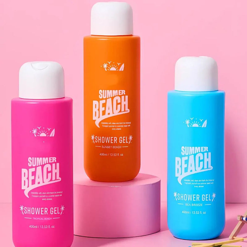 Load image into Gallery viewer, Summer beach shower gel sea breeze 400ml