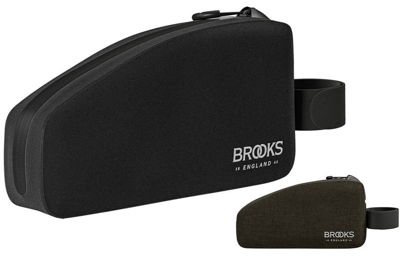 Load image into Gallery viewer, Brooks Scape Top Tube Bag - Waterdichte frametas - Zwart - Fietsaccessoire
