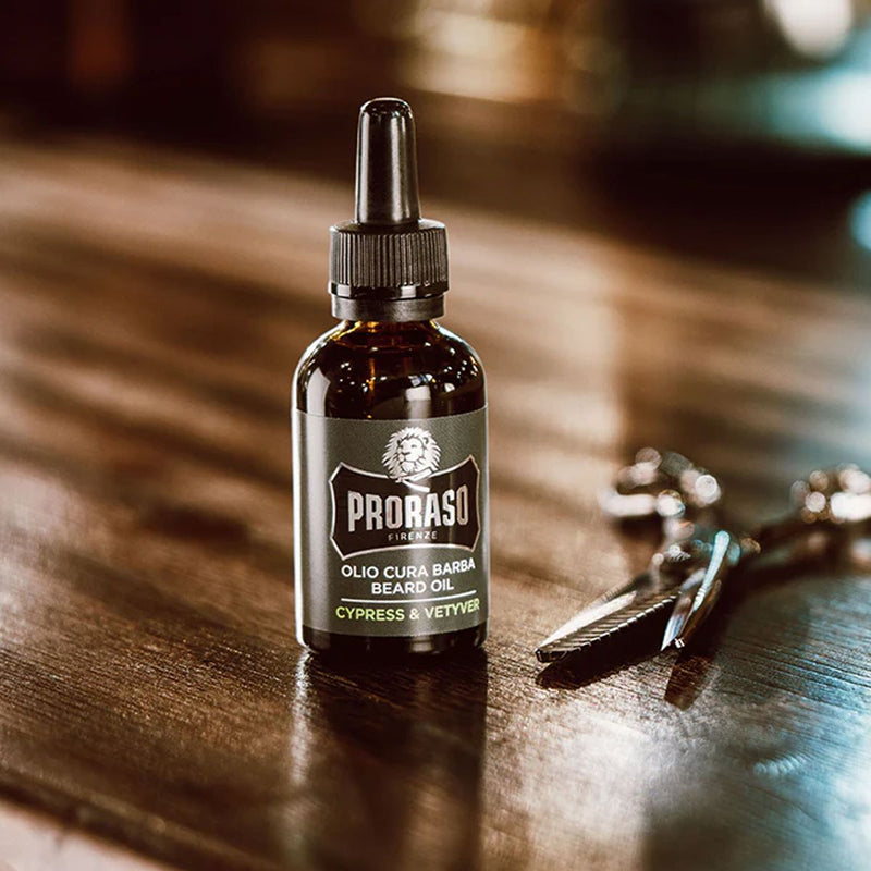 Load image into Gallery viewer, Proraso beard care set cypress vetyver