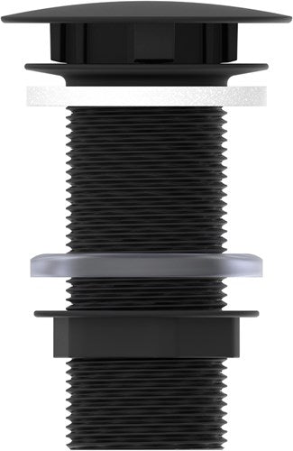 Load image into Gallery viewer, Schütte schutte afvoerwaste | mat zwart | 1 1 4 x 100 mm | zonder overloop – 98806840