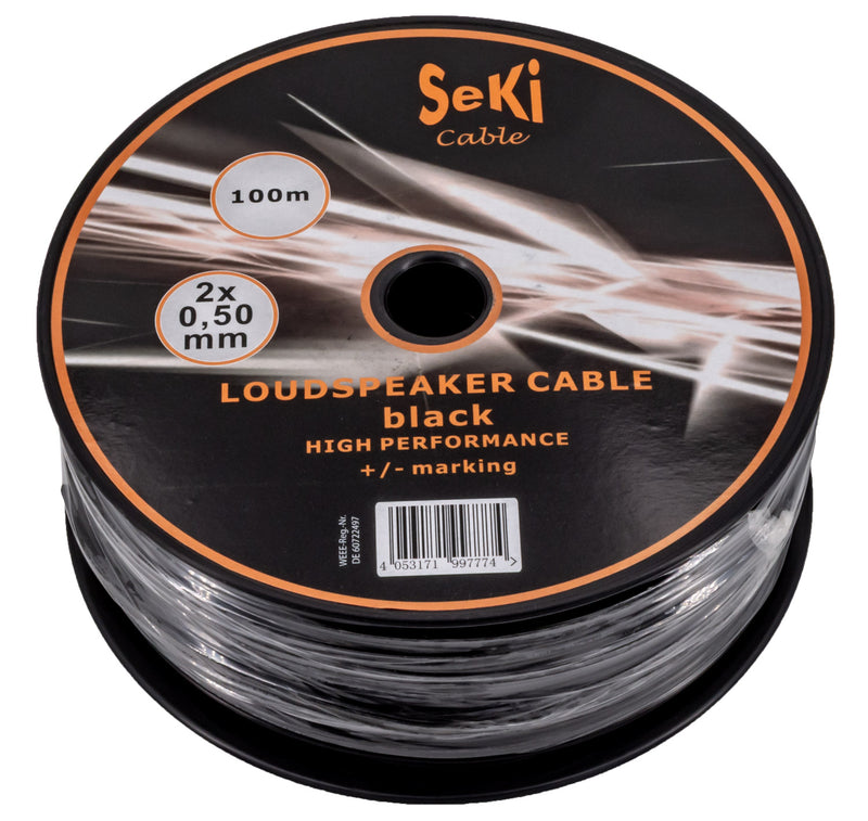 Load image into Gallery viewer, Diverse seki 100 meter speaker cable round 2x0.50mm²