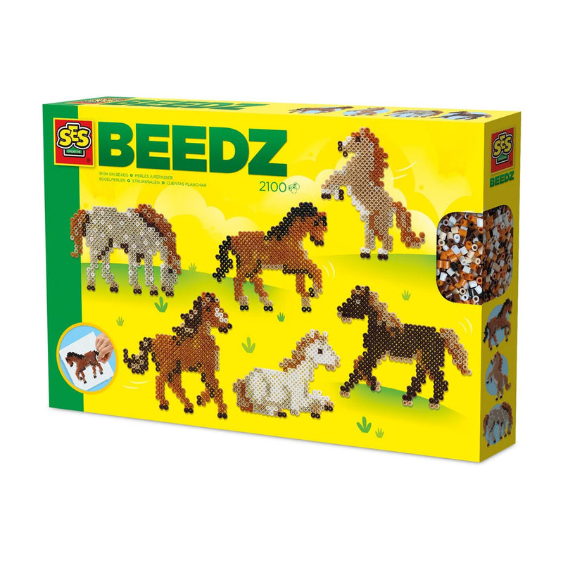 Load image into Gallery viewer, Ses strijkkralen - wilde paarden