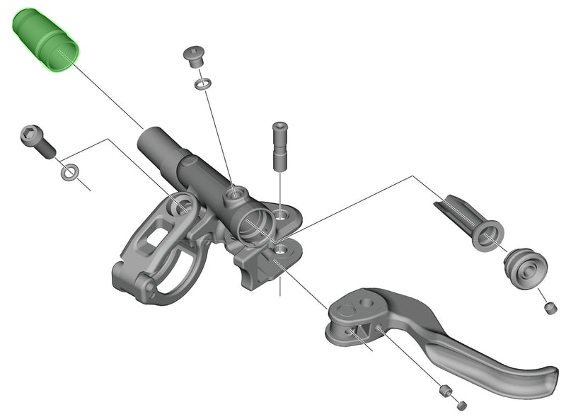 Load image into Gallery viewer, Shimano hose cover for bl-m9100 9120 8100 7100