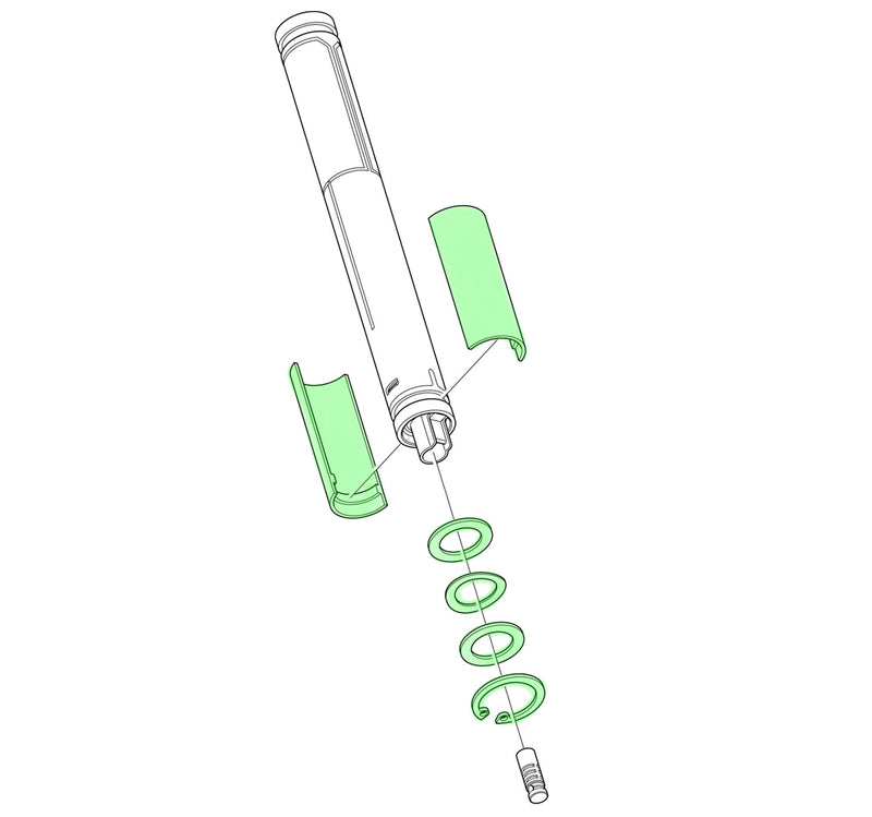 Load image into Gallery viewer, Shimano adapter unit for sm-btr2 bt-dn110