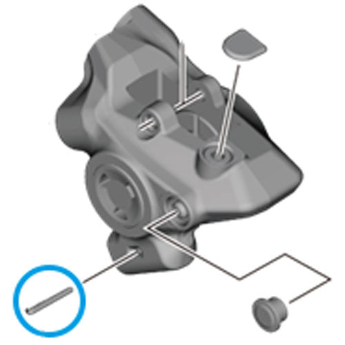 Afbeelding laden in galerijviewer, Shimano screw fixing pin for dura ace ultegra 105 grx brake caliper