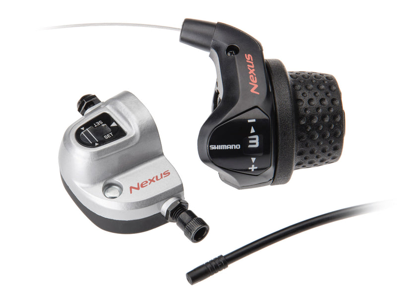 Load image into Gallery viewer, shifter rechts Nexus 3speed 1700 mm zwart