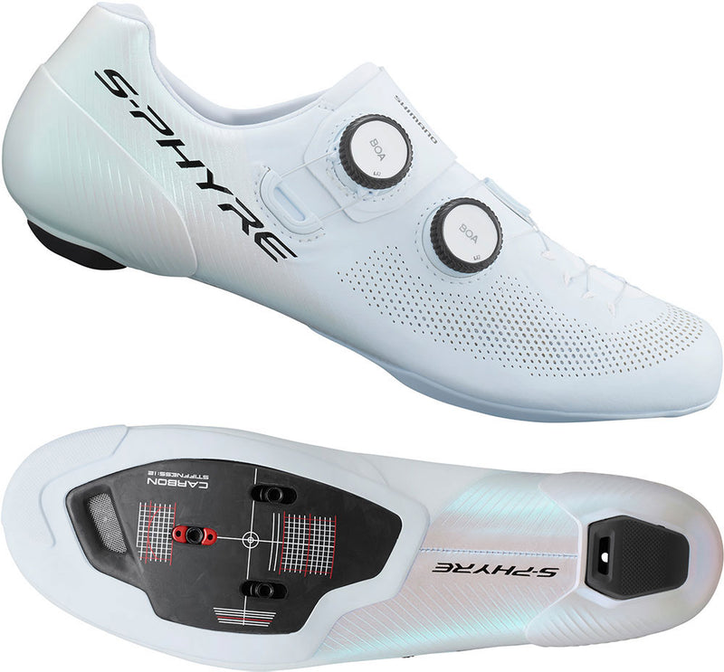 Load image into Gallery viewer, Shimano sh-rc903 s-phyre white - road bike shoes