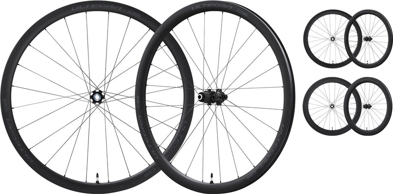 Afbeelding laden in galerijviewer, Shimano ultegra wh-r8170-tl 28 center-lock carbon wheelset