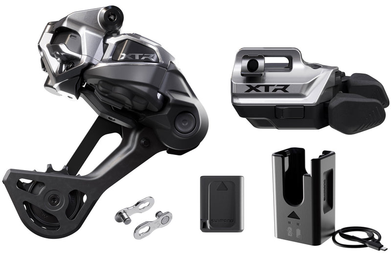 Load image into Gallery viewer, Shimano xtr di2 m9250-sgs 12-speed drivetrain upgrade kit i-spec ev