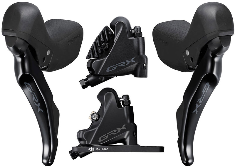Load image into Gallery viewer, Shimano grx st-rx400+br-rx400 2x10-speed disc brake set