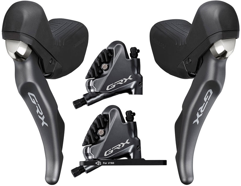 Load image into Gallery viewer, Shimano grx st-rx810+br-rx810 2x11-speed disc brake set