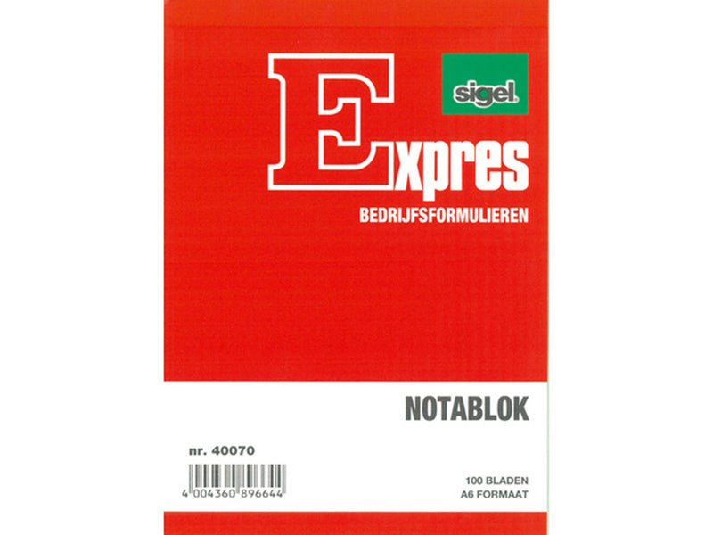Load image into Gallery viewer, Kangaro notablok a6 hoog blok a 100 bl 5st
