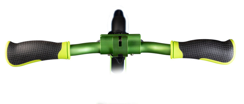 Load image into Gallery viewer, Six degrees 2-wiel Kinderstep Opvouwbaar Voetrem Groen Zwart