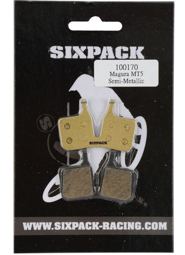 Load image into Gallery viewer, Sixpack racing semi metallic disc brake pads for magura mt5