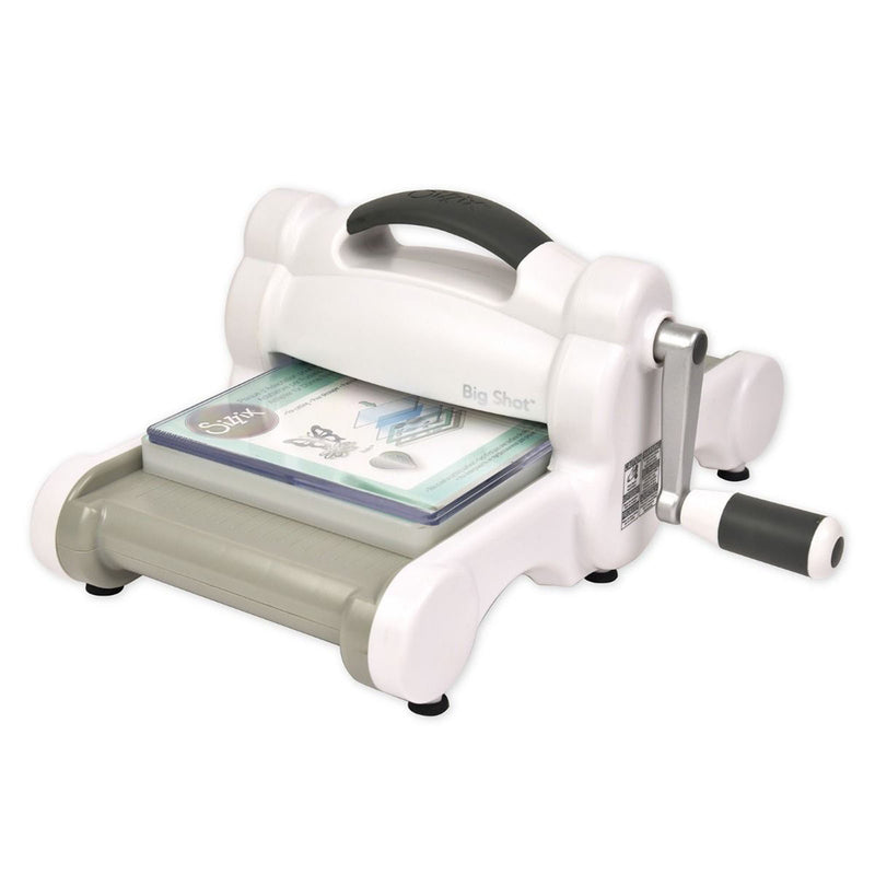 Load image into Gallery viewer, Sizzix • big shot a5 stansmachine wit en grijs