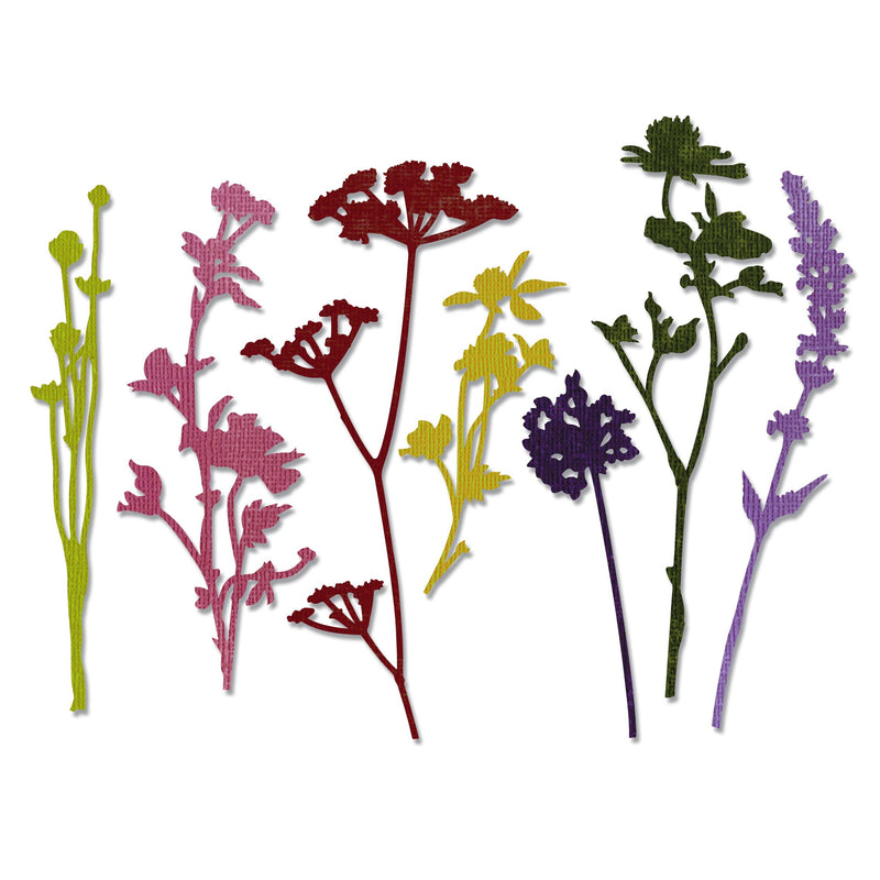 Load image into Gallery viewer, Sizzix • thinlits snijmal windbloemen set x7