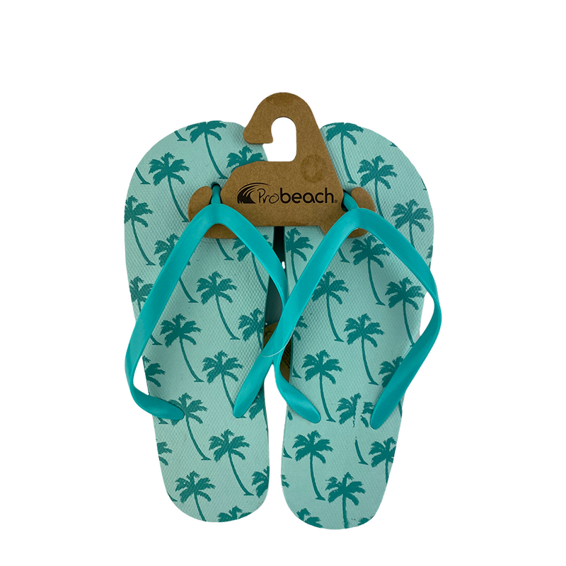 Afbeelding laden in galerijviewer, Slipper kind palm print groen maat 28