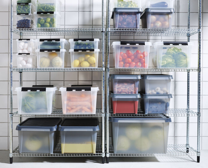 Load image into Gallery viewer, Smartstore Dry 45 Opbergbox 50 Liter Polypropyleen Grijs