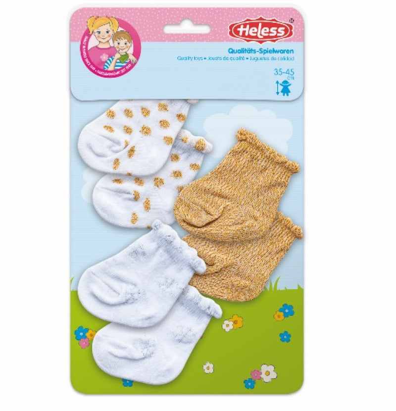 Load image into Gallery viewer, Heless sokken glitter, 3 paar (35-45cm)