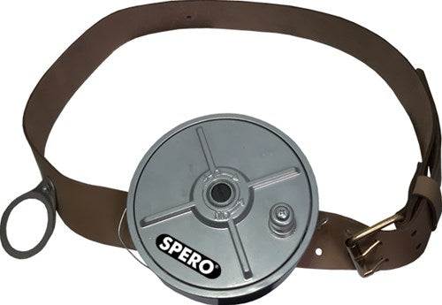 Load image into Gallery viewer, Spero spvmhsl | vlechtdraadhaspel pro | met leren riem t.b.v. 1,2 1,5kg vlechtdraadrol - spvmhsl
