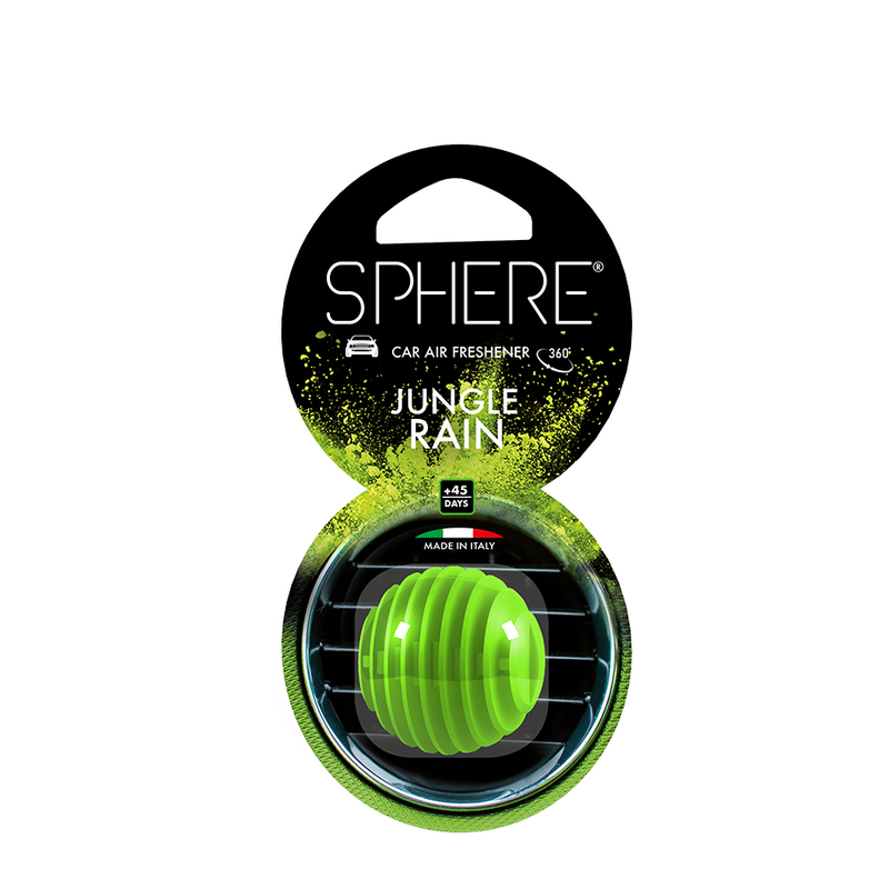 Afbeelding laden in galerijviewer, Sphere car air freshener jungle rain