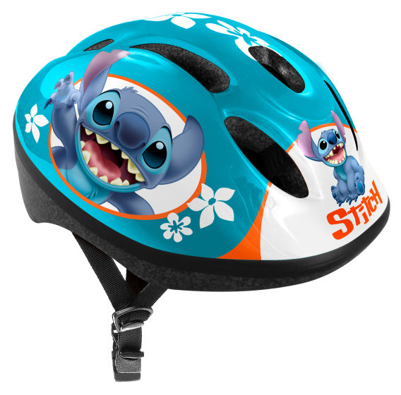 Load image into Gallery viewer, Disney stitch fietshelm verstelbaar petrolblauw maat 52-56 cm (s)