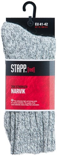 Afbeelding laden in galerijviewer, Stapp red narvik sok 25902 | 256 licht grijs | maat 42 - 38.134.014.01
