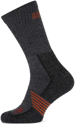 Afbeelding laden in galerijviewer, Stapp techno bamboo sok 28400 donkergrijs oranje | 6556 donkergrijs oranje | maat 42 - 00.134.007.39