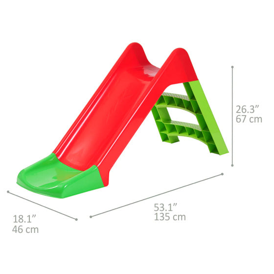 Load image into Gallery viewer, Starplay glijbaan 135 x 46 x 67 cm rood groen