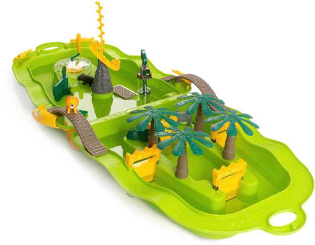 Load image into Gallery viewer, Starplay jungle water fun speelgoedkoffer groen 18-delig