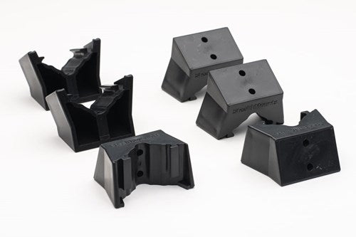 Load image into Gallery viewer, Stealthmounts bm-mw12-blk-6-blk accuhouder voor milwaukee m12 | zwart | 6-pack - bm-mw12-blk-6-blk