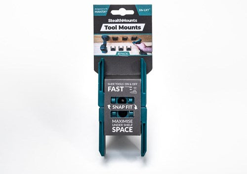 Load image into Gallery viewer, Stealthmounts machinehouder voor makita lxt - blauw - 4-pack