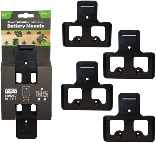 Load image into Gallery viewer, Stealthmounts voor ego 56v | zwart | 4 stuks - bm-eg56-blk-4