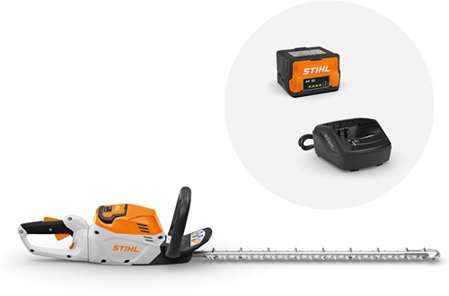 Load image into Gallery viewer, Stihl hsa 60 set | accu heggenschaar 36v 60 cm (1x ak 10 2.0ah accu + al 101 lader) - ha060113540