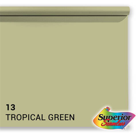 Load image into Gallery viewer, Superior achtergrondpapier 13 tropical green 1,35 x 11m