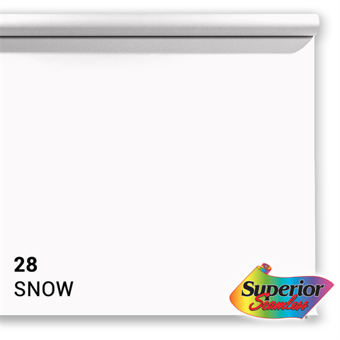 Load image into Gallery viewer, Superior achtergrondpapier 28 snow 1,35 x 11m