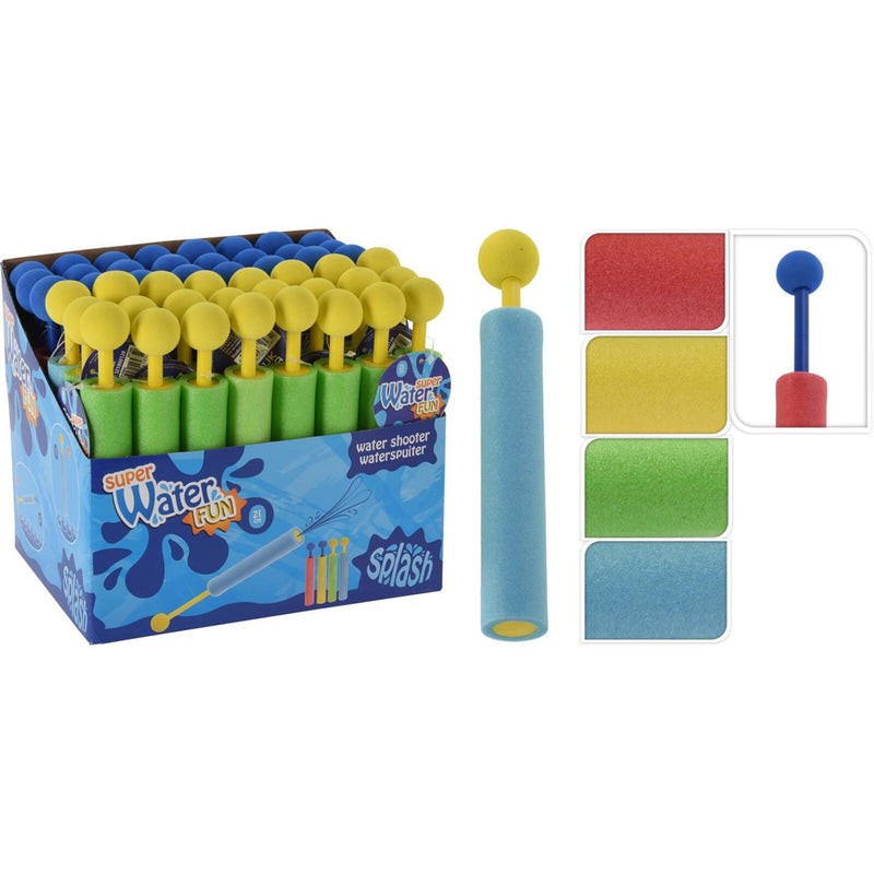 Load image into Gallery viewer, Waterspuiter foam 21x3cm 4 assorti