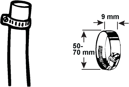Load image into Gallery viewer, Cornat spanring 50-70mm 1st rvs - t308307